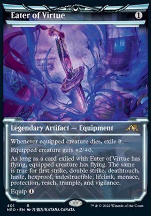 【JPN】《殘賢刃/Eater of Virtue》[神河霓朝紀]
