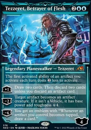 【ENG】《叛生逆徒泰茲瑞/Tezzeret, Betrayer of Flesh》[神河：霓朝紀]