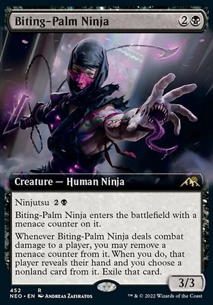 【JPN】《嚙掌忍者/Biting-Palm Ninja》[神河霓朝紀]