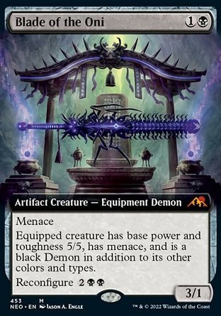 【JPN】《邪鬼大刀/Blade of the Oni》[神河霓朝紀]