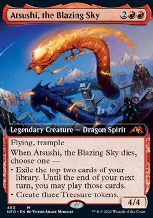 【JPN】《熾穹軋賜/Atsushi, the Blazing Sky》[神河霓朝紀]