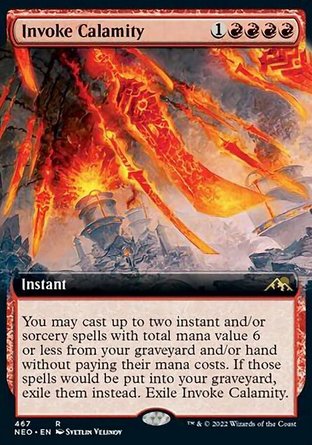 【JPN】《召現苦難/Invoke Calamity》[神河霓朝紀]