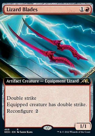 【JPN】《蜥蜴雙刀/Lizard Blades》[神河霓朝紀]