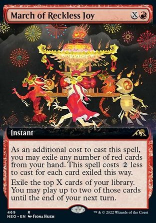 【JPN】《狂樂行進/March of Reckless Joy》[神河霓朝紀]