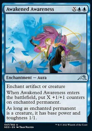 【JPN】《洞察覺醒/Awakened Awareness》[神河霓朝紀]