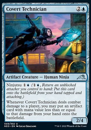 【JPN】《隱秘技師/Covert Technician》[神河霓朝紀]