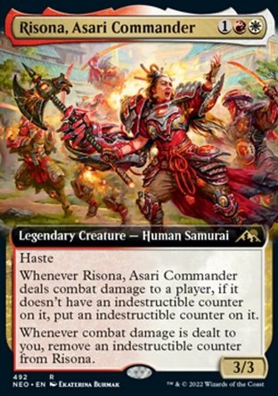 【JPN】《淺利軍指揮官理想那/Risona, Asari Commander》[神河霓朝紀]