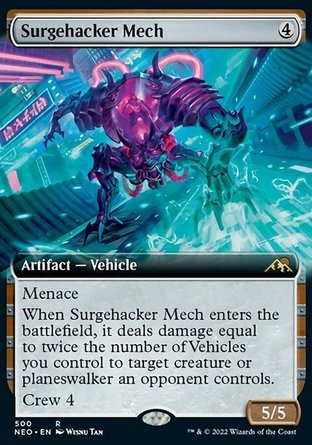 【JPN】《駭流機體/Surgehacker Mech》[神河霓朝紀]