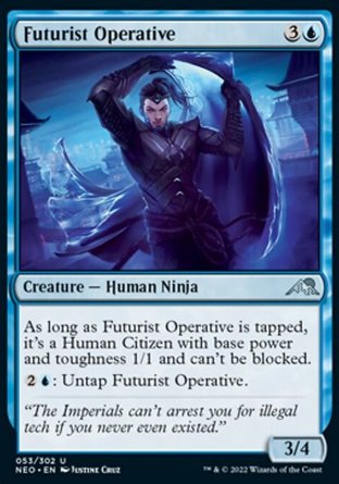 【JPN】《賽博派特務/Futurist Operative》[神河霓朝紀]