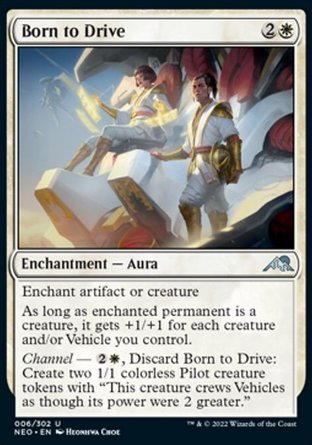 【JPN】《天賦駕能/Born to Drive》[神河霓朝紀]