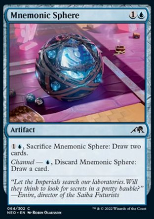 【JPN】《記憶飾球/Mnemonic Sphere》[神河霓朝紀]