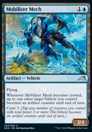 【JPN】《靈動機體/Mobilizer Mech》[神河霓朝紀]