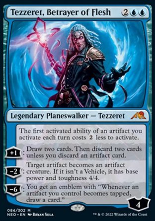 【JPN】《叛生逆徒泰茲瑞/Tezzeret, Betrayer of Flesh》[神河霓朝紀]