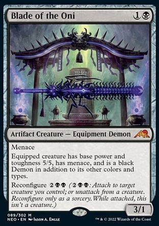 【JPN】《邪鬼大刀/Blade of the Oni》[神河霓朝紀]
