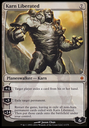 【JPN】《重獲自由的卡恩/Karn Liberated》[新非瑞克西亞]