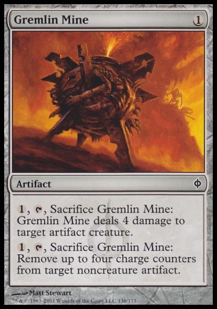 【JPN】《怪靈地雷/Gremlin Mine》[新非瑞克西亞]