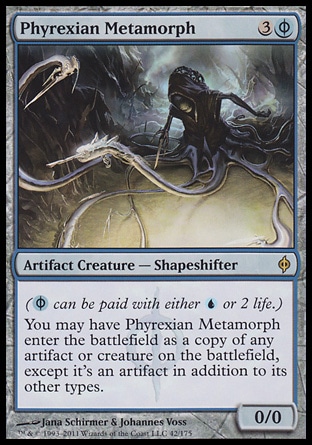 【JPN】《非瑞克西亞蛻變妖/Phyrexian Metamorph》[新非瑞克西亞]