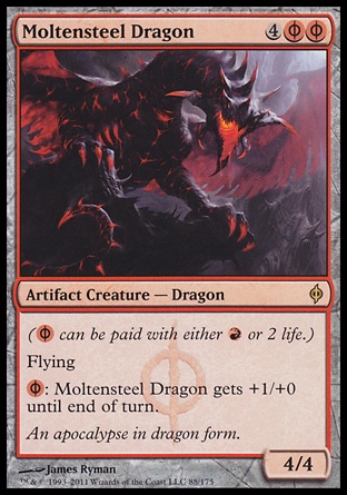 【JPN】《融鋼巨龍/Moltensteel Dragon》[新非瑞克西亞]