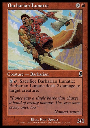 【JPN】《蠻族狂人/Barbarian Lunatic》[奧德賽]