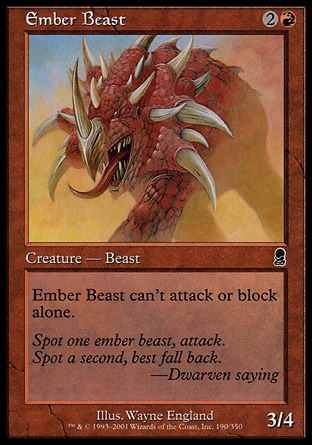 【JPN】《灰燼獸/Ember Beast》[奧德賽]
