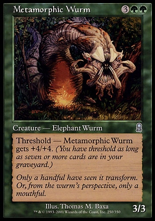 【JPN】《蛻變亞龍/Metamorphic Wurm》[奧德賽]