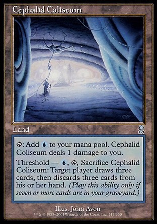 【CHT】 ☆Foil☆ 《鱆人競技場/Cephalid Coliseum》[奧德賽]
