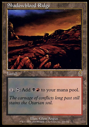 【JPN】《闇血山脊/Shadowblood Ridge》[奧德賽]