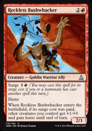 【JPN】《魯莽開路兵/Reckless Bushwhacker》[守護者誓約]