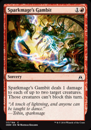 【JPN】《火花法師的計策/Sparkmage's Gambit》[守護者誓約]