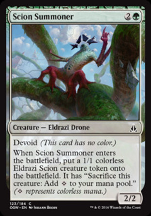 【JPN】《孽裔召喚體/Scion Summoner》[守護者誓約]