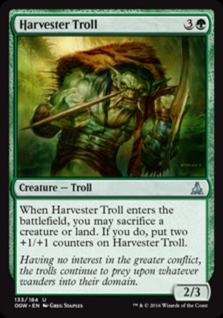 【JPN】《索命巨魔/Harvester Troll》[守護者誓約]