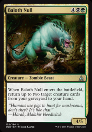【JPN】《巴洛西軀殼/Baloth Null》[守護者誓約]