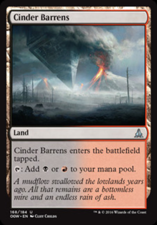 【JPN】《煤燼瘠地/Cinder Barrens》[守護者誓約]