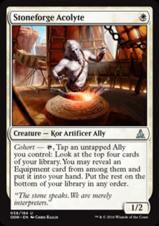 【JPN】《鍛石侍僧/Stoneforge Acolyte》[守護者誓約]
