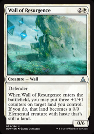 【JPN】《復甦之牆/Wall of Resurgence》[守護者誓約]