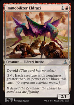 【JPN】《麻痺奧札奇/Immobilizer Eldrazi》[守護者誓約]