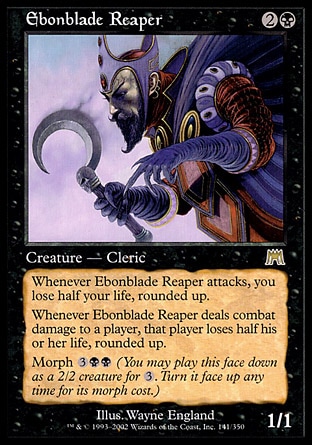 【JPN】《黑鋒鐮刀手/Ebonblade Reaper》[石破天驚]