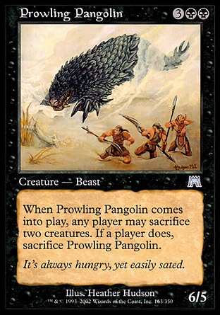 【JPN】《潛行穿山甲/Prowling Pangolin》[石破天驚]