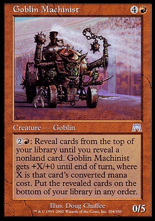 【JPN】《鬼怪機械技師/Goblin Machinist》[石破天驚]