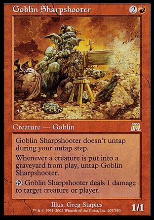 【JPN】《鬼怪神射手/Goblin Sharpshooter》[石破天驚]