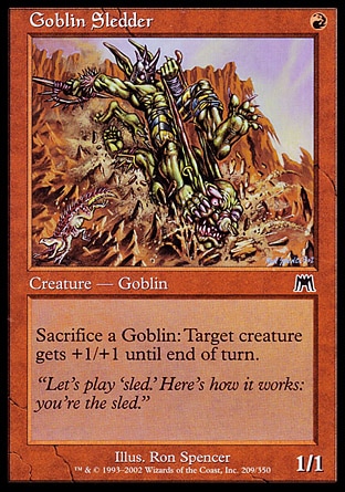 【JPN】《滑橇鬼怪/Goblin Sledder》[石破天驚]