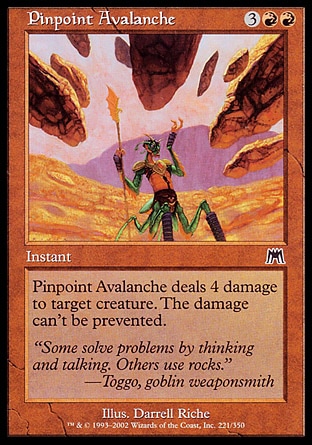 【JPN】《定點山崩/Pinpoint Avalanche》[石破天驚]