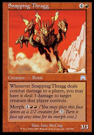 【JPN】《快嘴甩客獸/Snapping Thragg》[石破天驚]