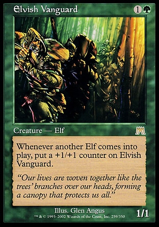 【JPN】《妖精先鋒/Elvish Vanguard》[石破天驚]