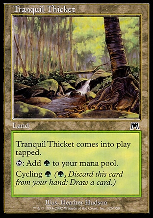 【JPN】《靜謐灌叢/Tranquil Thicket》[石破天驚]