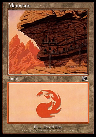 【CHT】 ☆Foil☆ 《山脈/Mountain》[石破天驚]〔SP〕