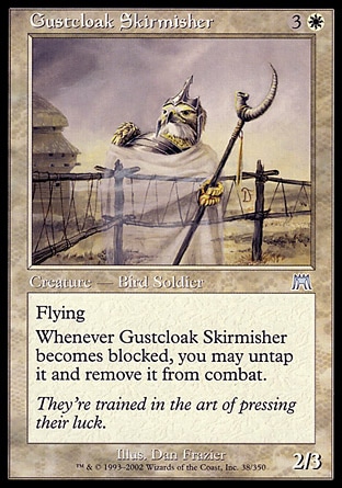 【JPN】《風氅偵矛兵/Gustcloak Skirmisher》[石破天驚]