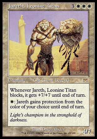 【JPN】《獅面泰坦賈瑞司/Jareth, Leonine Titan》[石破天驚]