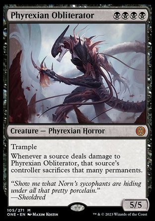 【ENG】《非瑞克西亞抹煞獸/Phyrexian Obliterator》[非瑞克西亞：萬界歸一]