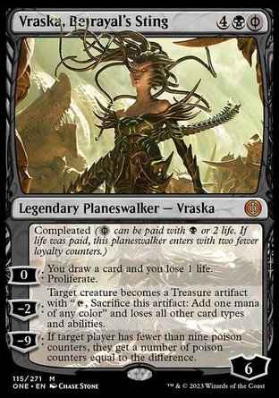 【ENG】《背叛毒刺瓦絲卡/Vraska, Betrayal's Sting》[非瑞克西亞：萬界歸一]